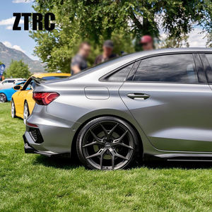 Alerón Trasero Estilo M PSM para Maletero de <span class=keywords><strong>AUDI</strong></span> A3 S3 <span class=keywords><strong>RS3</strong></span> Limousine 8Y Sedán 2021-2024, Fibra de Carbono - Product Image 2