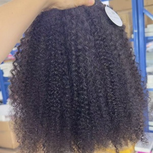 תוספות שיער וייטנאמי גולמי, חלקות לחלוטין, מתולתלות ברומז, סיטונאי שיער, תוספות שיער בתולי גלי, בכמויות גדולות - Product Image 6