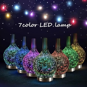 Nuevo Difusor de Aromaterapia de Vidrio, Difusor Eléctrico de Lujo con Luz Nocturna para Purificar el Aire y Atomizar Aceites Esenciales, para el Hogar y la Oficina - Product Image 5
