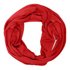 Foulard d'hiver en cachemire, foulard Portable unisexe, écharpe chaude de voyage, foulard Infinity imprimé hibou avec poche zippée