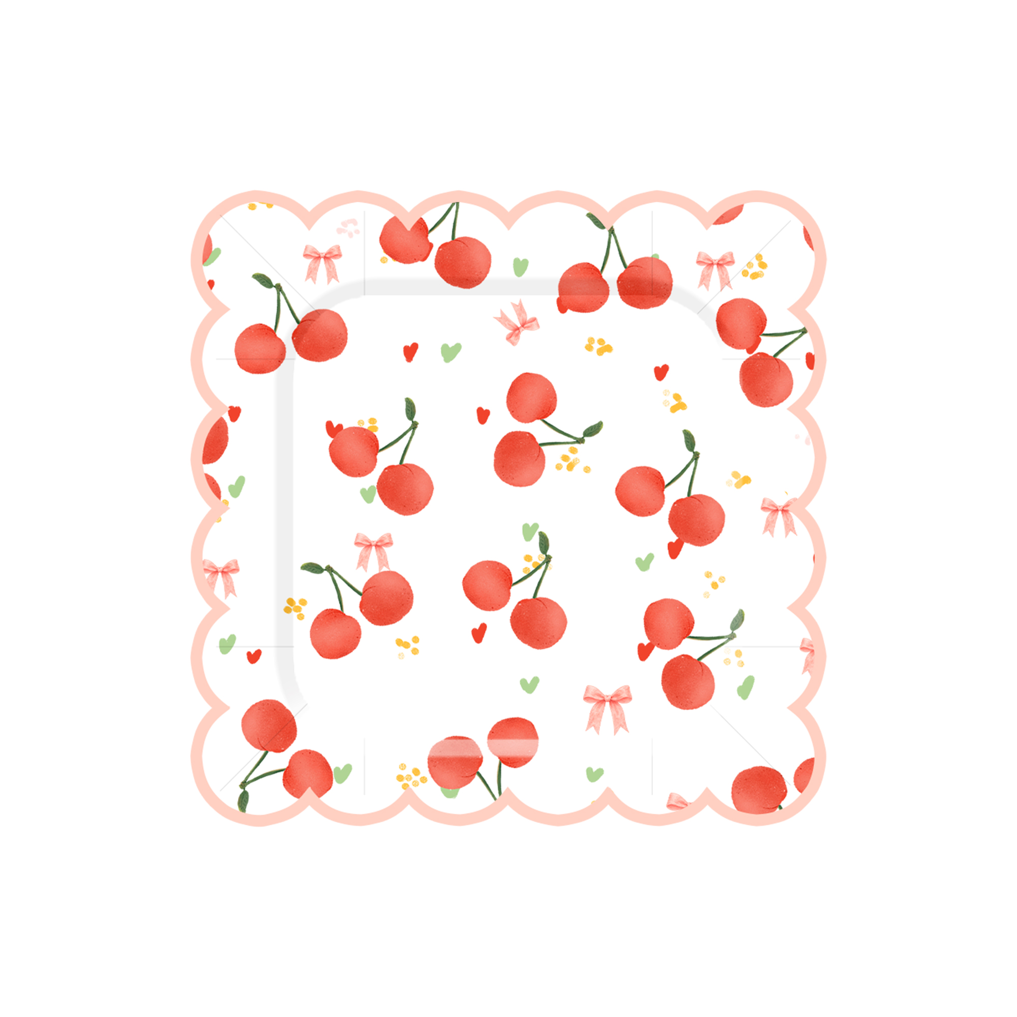 Plato de papel de 9 pulgadas * 8 unidades