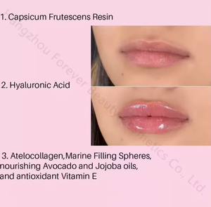 Label Privé - Baume à Lèvres Repulpant Extrême Effet Gonflant, Tube Argenté Brillant, Acide Hyaluronique, Végétalien Biologique - Product Image 6