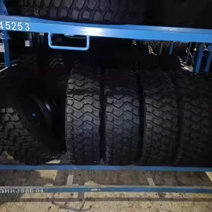 Pneu de camion tout acier 12R22.5 pour essieu motric, bande de roulement profonde, adhérence agressive, boue, neige, tout-terrain, applications minières, charge lourde - Product Image 6