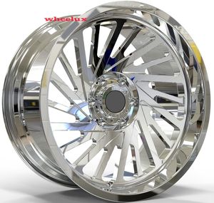 ปลอมแปลง 20-30 นิ้ว<span class=keywords><strong>ล้อ</strong></span>อัลลอยด์ขัดบาร์เรลพร้อมขอบหน้าสีเงินสําหรับ F-150 Tundra RAM Silverado Wrangler<span class=keywords><strong>ขอบ</strong></span> Rubicon - Product Image 1