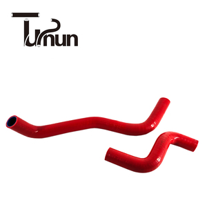 90-95 Toyota Starlet Glanza EP82 4E-FTE 4EFTE için kaliteli silikon radyatör hortumu kiti kırmızı - Product Image 6
