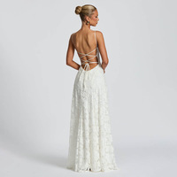 Nouvelle robe de soirée de style banquet avec un design dos nu sexy et audacieux et un style enveloppant, une robe longue élégante pour une