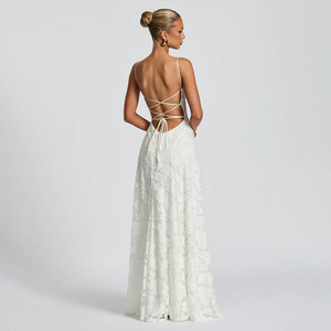 Nouvelle robe de soirée de style banquet avec un design dos nu sexy et audacieux et un style enveloppant, une robe longue élégante pour une - Product Image 6