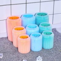 Dropshipping Products 2025 Portable Good Grade Silicone Pieds Nettoyage Rapide Pet Paw Cleaner Cup Dog Paw Cleaner
