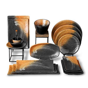 จุดประกายประสบการณ์การรับประทานอาหารของคุณด้วยจานเมลามีนอันร้อนแรงในชุดภาชนะเมลามีนที่น่าทึ่งนี้ - Product Image 1