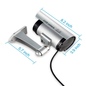 <span class=keywords><strong>Telecamera</strong></span> esterna <span class=keywords><strong>di</strong></span> sicurezza fittizia con <span class=keywords><strong>telecamera</strong></span> <span class=keywords><strong>di</strong></span> <span class=keywords><strong>sorveglianza</strong></span> falsa a led lampeggiante - Product Image 4