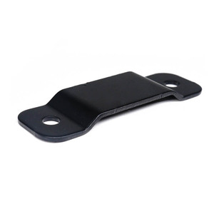 Équerre d'angle en acier estampé et plié - Support d'angle droit personnalisé zingué pour étagères et boîtiers - Product Image 5
