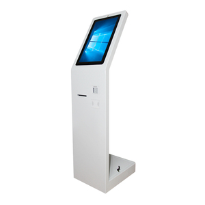 Truy vấn ngón tay màn hình cảm ứng của 19.1 "<span class=keywords><strong>video</strong></span> kiosk với máy in và máy quét mã qr IC Đầu đọc thẻ tầng thường vụ kỹ thuật số biển - Product Image 1