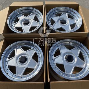 ล้ออัลลอยด์ฟอร์จ GVICHN แบบกำหนดเอง 2/3 ชิ้น ลาย 5 ก้านดาว สำหรับ FERRARI F40 <span class=keywords><strong>SPEEDLINE</strong></span> OEM ขนาด 17 18 นิ้ว - Product Image 6