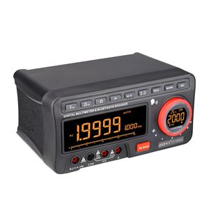 Loss <b>Digital</b> Multimeter ZT-5566S Bluetooth 100A Auto Range With <b>Clock</b> And Temperature Display - Product Image 4