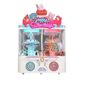 Coin Payment Gift Vending Equipment Hanging Doll Cabinet for Children Arcade Hall Wholesale Supplier Export <b>Clip</b> Machine - Product Image 3