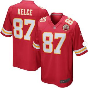 Maillots des Chiefs de Kansas City pour la nouvelle saison 2026 # 87 Maillots de sport pour hommes Kelce, maillots de football, vente en gros, maillot de football américain - Product Image 1