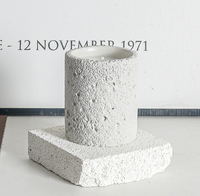 Bocaux à bougies cylindriques en béton miniatures, design simple, étiquette personnalisée, vente en gros, conteneurs vides, couleur personnalisée