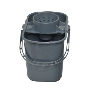 Thương mại xách tay Polypropylene 15L lau rửa thùng chia làm sạch xô với extractor và nhựa xử lý - Product Image 3