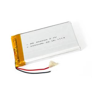 UL aprobado recargable batería de Lipo de 6060115 de <span class=keywords><strong>3</strong></span>,7 v 5000mAh Li-polímero de baterías para Mini ventilador del escritorio - Product Image 4