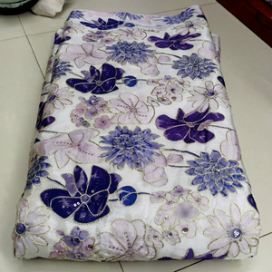Tissu en mousseline Rinkal à imprimé positionnel pour confectionner une robe de soirée ou un costume, des Kurtis, des Lehengas élégants, 65 GSM, largeur 44 - Product Image 1