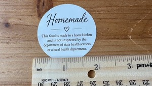 Etiqueta Redonda Autoadhesiva para Alimentos Caseros, Impresa Digitalmente, Ecológica, para Uso en la Cocina del Hogar - Product Image 5