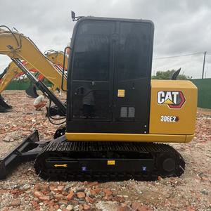รถขุดตีนตะขาบมือสอง Cat 306E2 ขนาด 5.8 ตัน รุ่นมินิ พร้อมเครื่องยนต์ Cat C2.4 Turbo ระบบไฮดรอลิกเดิมๆ จาก Caterpillar - Product Image 3