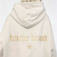 Sudadera con Capucha Personalizada para Mujer, Otoño, con Bolsillos, Cordón Ajustable, Diseño de Hombros Caídos, Bordado de Letras en la Espalda, Manga Larga