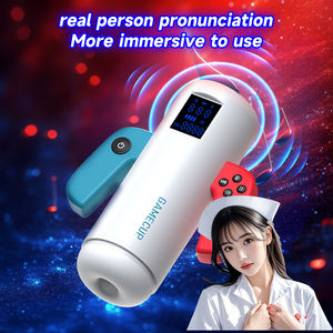 Uitbreidbare vibrerende verwarmingsrobot, zelfstimulerende cup, waterdichte automatische mannelijke stoot- en zwaaimachine, mannelijk seksspeeltje - Product Image 1