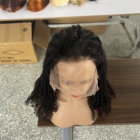 Pixie perruque bouclée cheveux humains dentelle avant Pixie africain perruque bouclée cheveux humains naturels en gros haute qualité brut 100% perruques de cheveux humains
