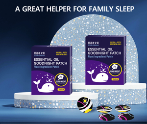 8 pz/scatola Patch <span class=keywords><strong>buonanotte</strong></span> olio essenziale di lavanda di lunga durata rilassante umore stabile sonno Multi-Purpose prodotti chimici domestici - Product Image 5