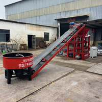 Machine automatique de fabrication de blocs creux en ciment 380V, machine de formage de briques et de blocs non cuites