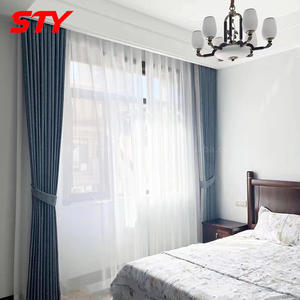 Su misura Mini elettrico motorizzato apertura tenda Tuya intelligente App Wifi Set per ufficio prodotti per la casa Mini tenda elettrica - Product Image 2