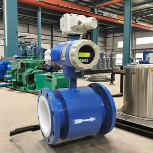 하수도 LCD 디스플레이 스레드 연결을위한 OEM 맞춤형 스테인레스 스틸 디지털 자기 유량계 - Product Image 6