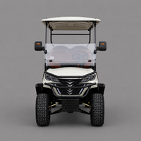 Voiturette de golf électrique 6 places UCB-DH-14, véhicule polyvalent pour le transport dans les complexes hôteliers, sur les terrains de golf et dans les parcs