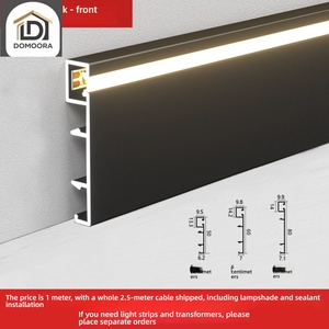 Profilé de finition en métal pour <span class=keywords><strong>carrelage</strong></span>, en forme de U, accessoire décoratif pour <span class=keywords><strong>carrelage</strong></span> en céramique, directement de l'usine - Product Image 2
