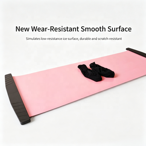 LXY-N154 Tabla deslizante para entrenamiento <span class=keywords><strong>de</strong></span> piernas, tabla <span class=keywords><strong>de</strong></span> entrenamiento <span class=keywords><strong>de</strong></span> patinaje <span class=keywords><strong>de</strong></span> velocidad, <span class=keywords><strong>simulador</strong></span> <span class=keywords><strong>de</strong></span> patinaje en interior, almohadilla deslizante, esquís <span class=keywords><strong>de</strong></span> tierra - Product Image 4