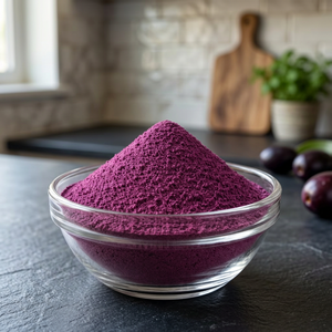 Polvo de Fruta Jamun Negra Liofilizada de Alta Calidad, Sabor Dulce, Ingrediente Vegano, Etiqueta Limpia, Suministro a Granel - Product Image 3