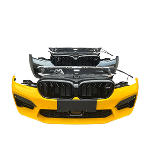 Parachoques delantero original usado, pieza de repuesto para <span class=keywords><strong>BMW</strong></span> <span class=keywords><strong>M5</strong></span> F90 LCI <span class=keywords><strong>Competition</strong></span> G30 Serie 5 M Sport, años 2018-2023. - Product Image 5