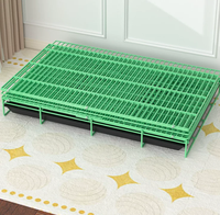 Nouvelle Cage à Oiseaux Rectangulaire de Luxe pour Perroquets, en Fil d'Acier à Faible Teneur en Carbone, avec Broderies Œil de Perle et Peau de Tigre, Grande Taille pour Villa