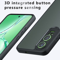 Pour OnePlus Nord CE 4 Lite Nord 4/pour Oppo K12 Plus K12x étui Ultra-mince souple cadre en TPU clair mat PC couverture arrière Coque Fundas