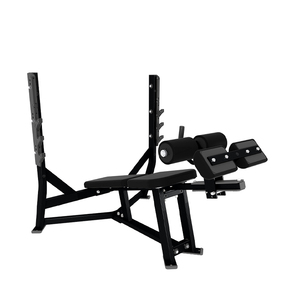 <span class=keywords><strong>Banc</strong></span> de musculation professionnel robuste à inclinaison fixe <span class=keywords><strong>avec</strong></span> support pour les jambes, équipement de musculation pour press d'abdominaux et de pectoraux - Product Image 3