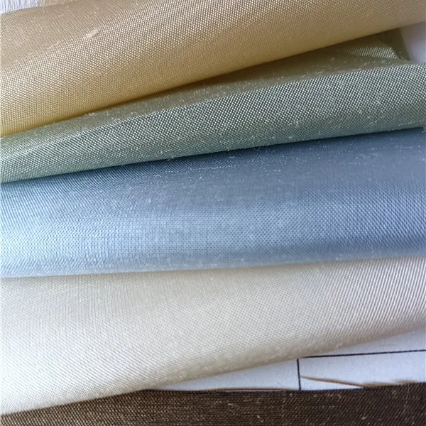 High quality 100% dupioni silk fabric 17mm in stock