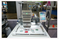 Machine à broder informatisée à tête unique, machine à coudre à tête unique avec dispositif chenille