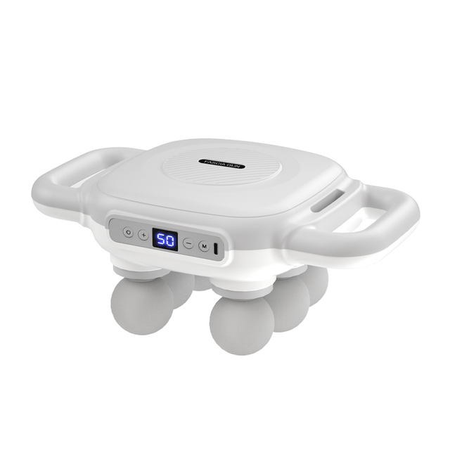 Professional 6 Head Smart Portable Mini Body Massage Gun 16mm Deep Tissue Muscle Relief Portable Mini Body Massager Gun