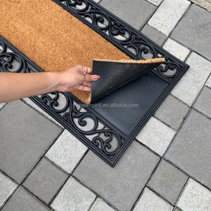 Interchangeable Rubber Tray Base Insert Coir Welcome Door Mats - Product Image 3