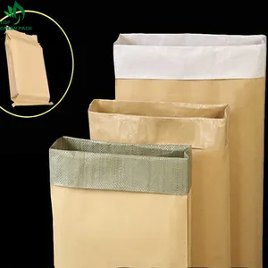 Reis Plastiktüte Sack Plastiktüte 20 kg 50kg Sand zement Chemische Verpackung Polyethylen Pp Gewebte Tasche