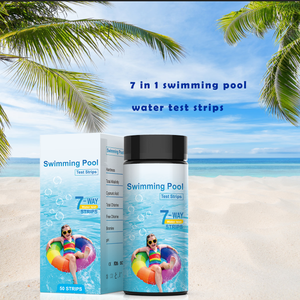 7 cách miễn phí Clo kiểm tra Strips bơi nước hồ bơi kiểm tra chất lượng nước Kit kiểm tra - Product Image 1