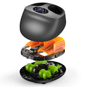 Máquina de masaje de pies relajante Y Shiatsu con calor Uso en la oficina en el hogar Máquina masajeadora de pies Shiatsu de amasado profundo - Product Image 1