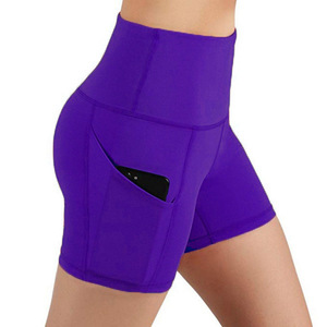 <b>Plus</b> <b>Size</b> Sexy <b>Yoga</b> Shorts High Waist Buttocks Lifting Push Up Tight Sports Fitness <b>Yoga</b> Short <b>Pant</b> With Pocket - Product Image 6