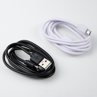 Câble Micro-USB de charge rapide 3A, 1m, cuivre étamé, gaine en PVC, magnétique, pour montres et appareils Android